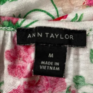 Ann Taylor floral berries print top. thumbnail 5