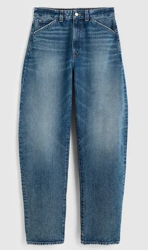 NWT Madewell The Curvy Balloon Jean in Greendale Wash Size 31 thumbnail 1