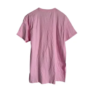 Disney Pink White Minnie Mouse Winking Short Sleeve Cotton Graphic T-Shirt Large thumbnail 5