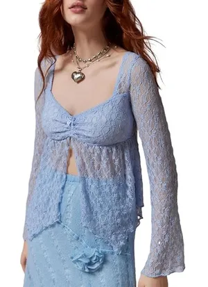 Kimchi Blue Top Urban Outfitters Lace thumbnail 1