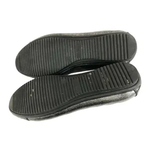 Josef Seibel Womens Ballet Flats Leather Slip On Silver Gray Metallic 37 US 6 thumbnail 4