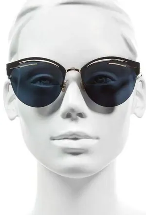 Christian Dior women’s Emprise 63mm limited edition RHLA9 gold/black sunglasses thumbnail 1