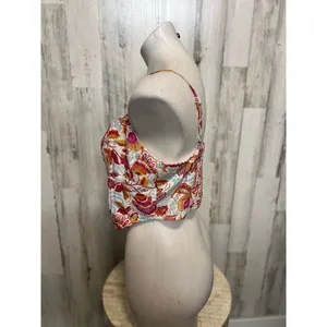 Floral tank top Pink Size XL thumbnail 4