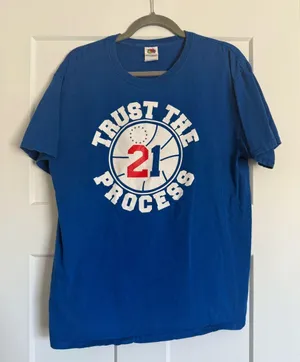 Fruit of the Loom Trust the process tee thumbnail 1
