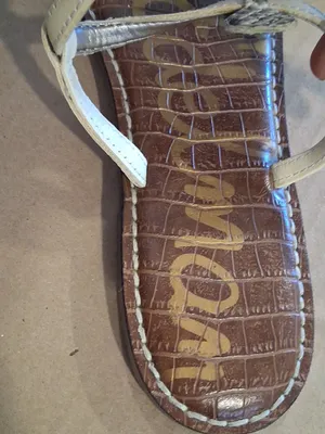 Sam Edelman Women's Gigi Sandal - Size 10 M - Thong T-Strap Slingback/Snakeskin thumbnail 12