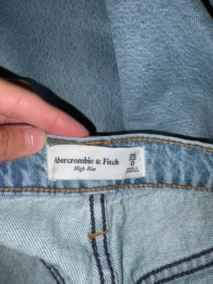 Abercrombie high-rise Jean Skirt thumbnail 4