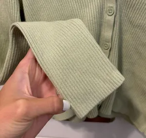 John Galt Pale Green Shannon Cardigan thumbnail 6