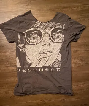 Basement band tee Gray thumbnail 1