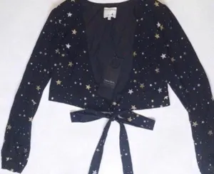 Revolve Starry Glitter Wrap Top thumbnail 4