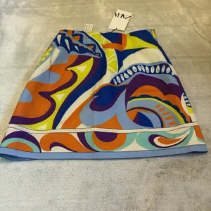 Zara Colorful Abstract Mini Skirt, Size XS, Vibrant Colors thumbnail 7