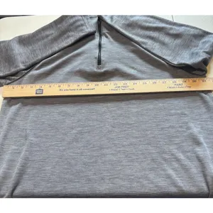 Greg Norman Play Dry Men's Sweatshirt Dark Gray 1/4 Zip Long Sleeves, Size M thumbnail 5