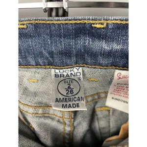 Lucky‎ Brand Women's Sundown Flare Denim Jeans Medium Blue Wash Size 2/26 thumbnail 8