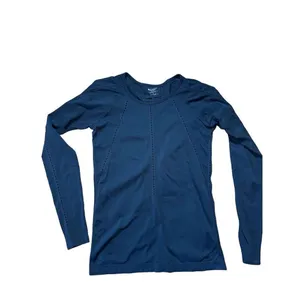 Athleta Black Foothill Seamless Long Sleeve Shirt Sz Small‎ thumbnail 3