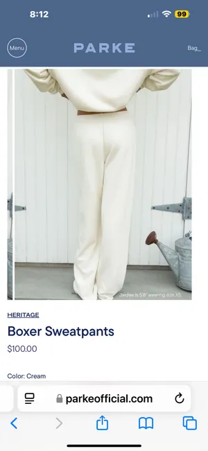 PARKE sweatpants thumbnail 2