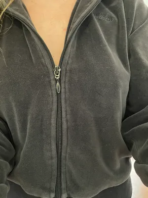 Adidas Velour Track Jacket thumbnail 3