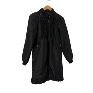 ANNA SUI For Target Y2K Vintage Black Puffer Jacket Coat Hoodie thumbnail 2
