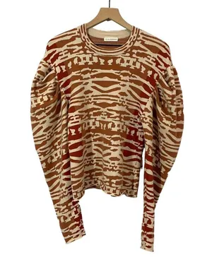 Ulla Johnson Livia Tigers Eye Jacquard Pullover - XL thumbnail 6