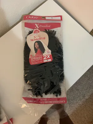 Outre X-Pression Twisted Up Springy Afro Twist 2X – Black thumbnail 4