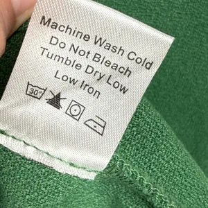 Tuckernuck Green Long Sleeve‎ CrewNeck Dress XXS Piping Trim workwear thumbnail 6
