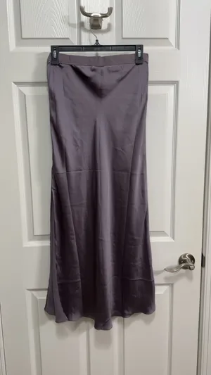 Free People Intimately Free Lavender Midi Slip Skirt thumbnail 4