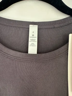 Lululemon Crescent Long Sleeve *Cupro Rib Intergalactic 6 thumbnail 2