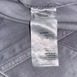 Free People Lavender Frayed Edge Denim Jacket (small) thumbnail 4