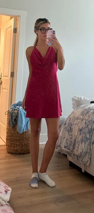 Altar'd State Dress Satin thumbnail 1
