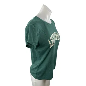 Abercrombie & Fitch Green Logo Crew Neck Short Sleeve Basic Tee T-Shirt Top Sz S thumbnail 3