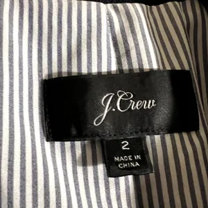 J. Crew Wool Parker Blazer Jacket classic office Blue Size 2 C5 thumbnail 3