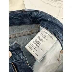 Good American Women’s 6/28 Good Classic Denim Raw Hem Jeans thumbnail 5