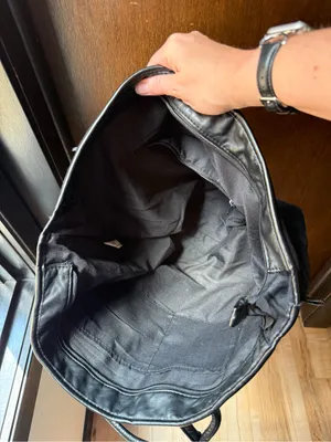 The Body Shop Canvas Tote Bag Black thumbnail 3