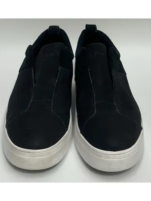 Tom’s AMBER Platform Slip On Leather Sneakers Shoes Women’s Size 9 Black thumbnail 3