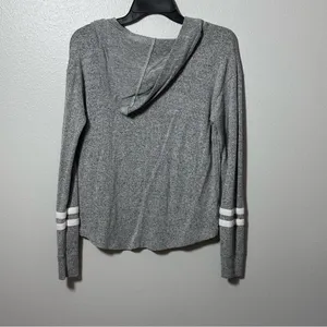 Hollister Women Gray Hoodie Sweatshirt Long‎ Sleeve Size Small thumbnail 5