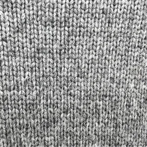 Madewell Unisex Gray and Yellow Crew Neck Sweater with Retro Stripes-Size S thumbnail 9