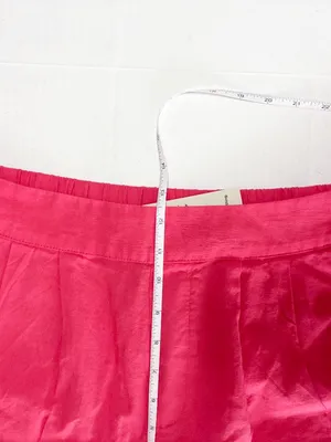 NWT Pact Canopy Linen Organic Cotton Blend Tank Top & Shorts Set - L - Coral Red thumbnail 6