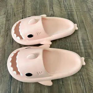 Pink Shark Slip On Shoes - Size 9.5/10 women’s thumbnail 1
