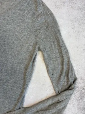 Lululemon Yin Time Boolux Long Sleeve in Heathered Medium Grey thumbnail 3