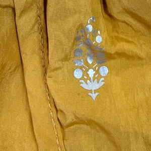 FP Movement‎ The Way Home Shorts Mustard Yellow High Waist Smocked Size M thumbnail 9