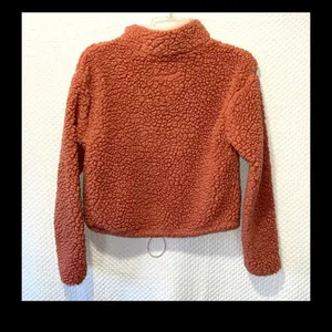 Aeropostale Women's Pink Sherpa Fuzzy Sweater - Like new Size: Small thumbnail 4