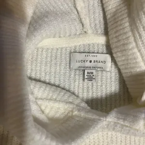 Lucky Brand Ivory Knit Sweater thumbnail 4