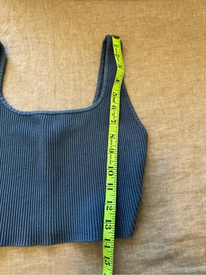 Aritzia Babaton Sculpt Knit Squareneck Cropped Tank thumbnail 8