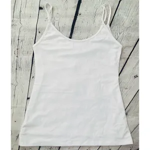 White Pearlescent Sequin Tank Top thumbnail 8
