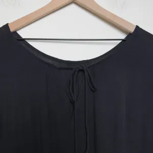 Easel Women Cotton Whimsigoth Fairy Grunge Top‎ Black Lace Bell Sleeve Peasant thumbnail 2