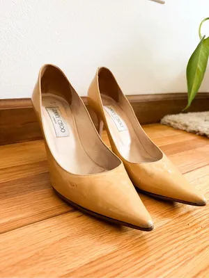 Jimmy Choo Patent Leather Heels Size 36.5 thumbnail 2