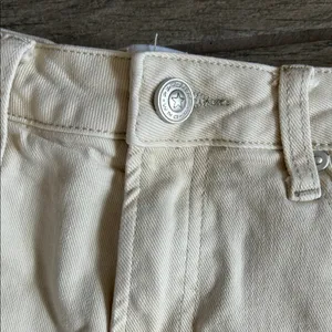Princess Polly Cream Distressed Women Shorts thumbnail 3