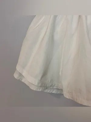 Free People Movement The Way Home High Waisted White Activewear Shorts Large thumbnail 6