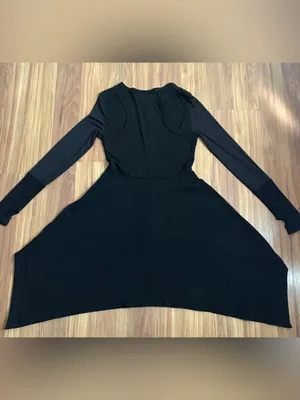 Killstar Ribbed Knit Dress with Thumbholes & Cutout Detail S thumbnail 7