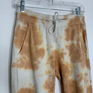 MATE The Label Tie Dye Fleece Relaxed Organic Cotton Jogger Sweatpants XS thumbnail 8