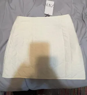 ZARA Quilted Patchwork Skirt thumbnail 2