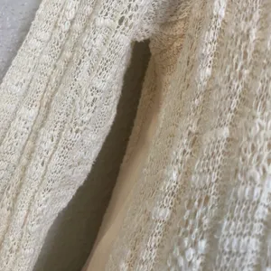 Cupio‎ Cream Knit Ruffle Feminine Angelcore Mori Kei Lagenlook Casual Top S thumbnail 5